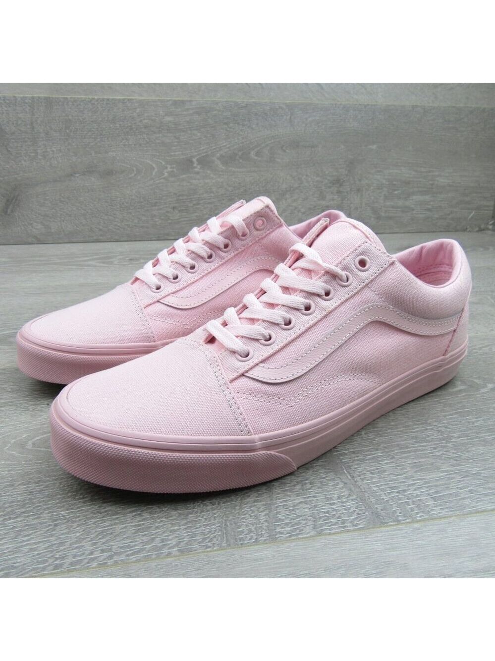 Vans Old Skool Pastel Mono Pink Men's Size 7 / Women's Size 8.5 NEW - Picture 4 of 13